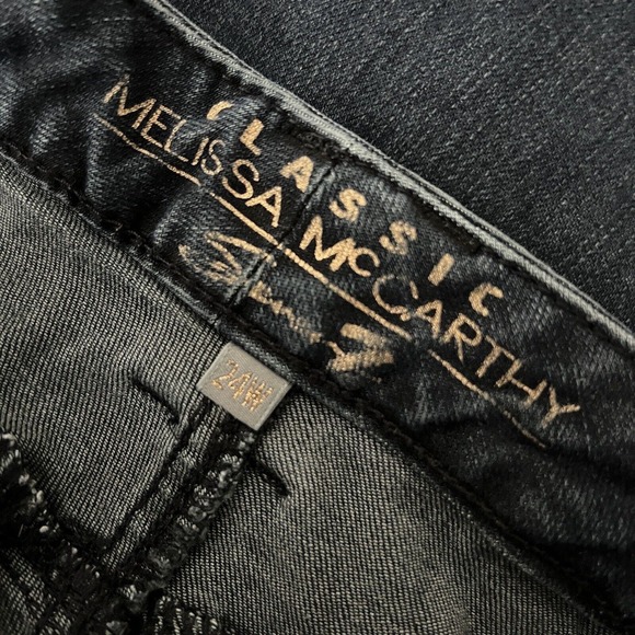 Melissa McCarthy x Seven 7‎ Jeans Women 24W Blue Classic Legging Skinny Casual - Picture 5 of 8